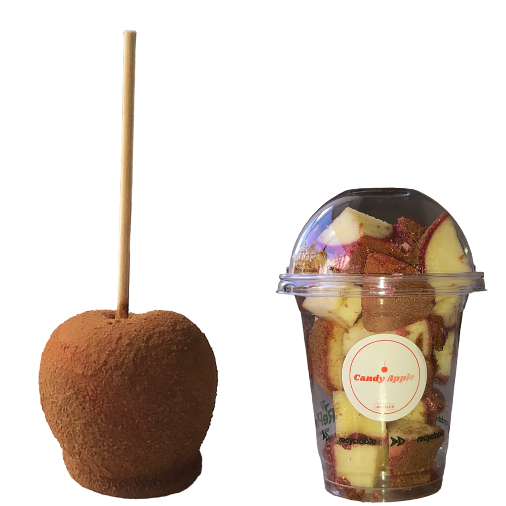 Cinnamon Sugar Candy Apple