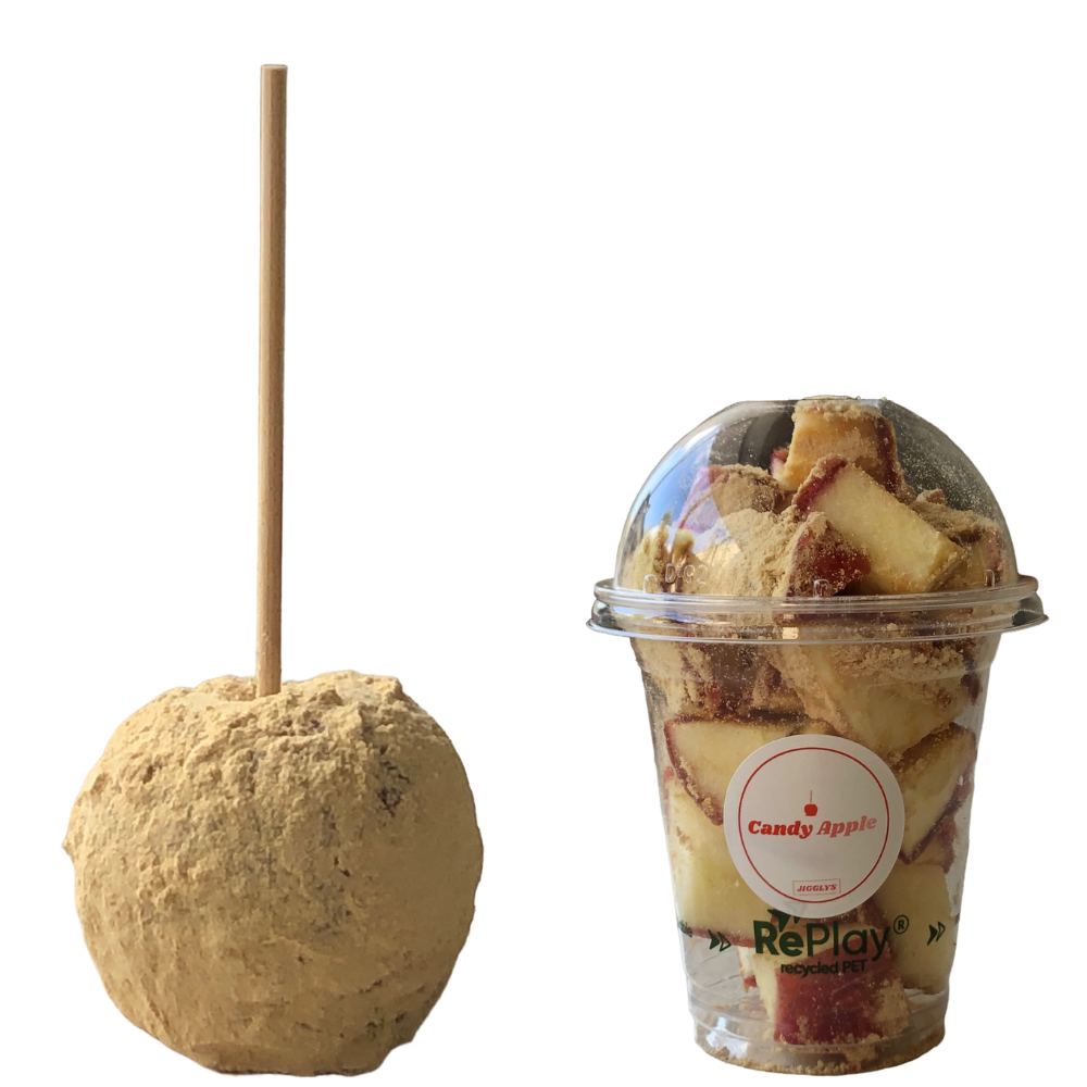 Roasted Soy Flour (Kinako) Candy Apple